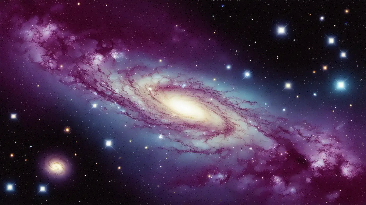 Mesmerizing Galactic Spiral in Deep Space