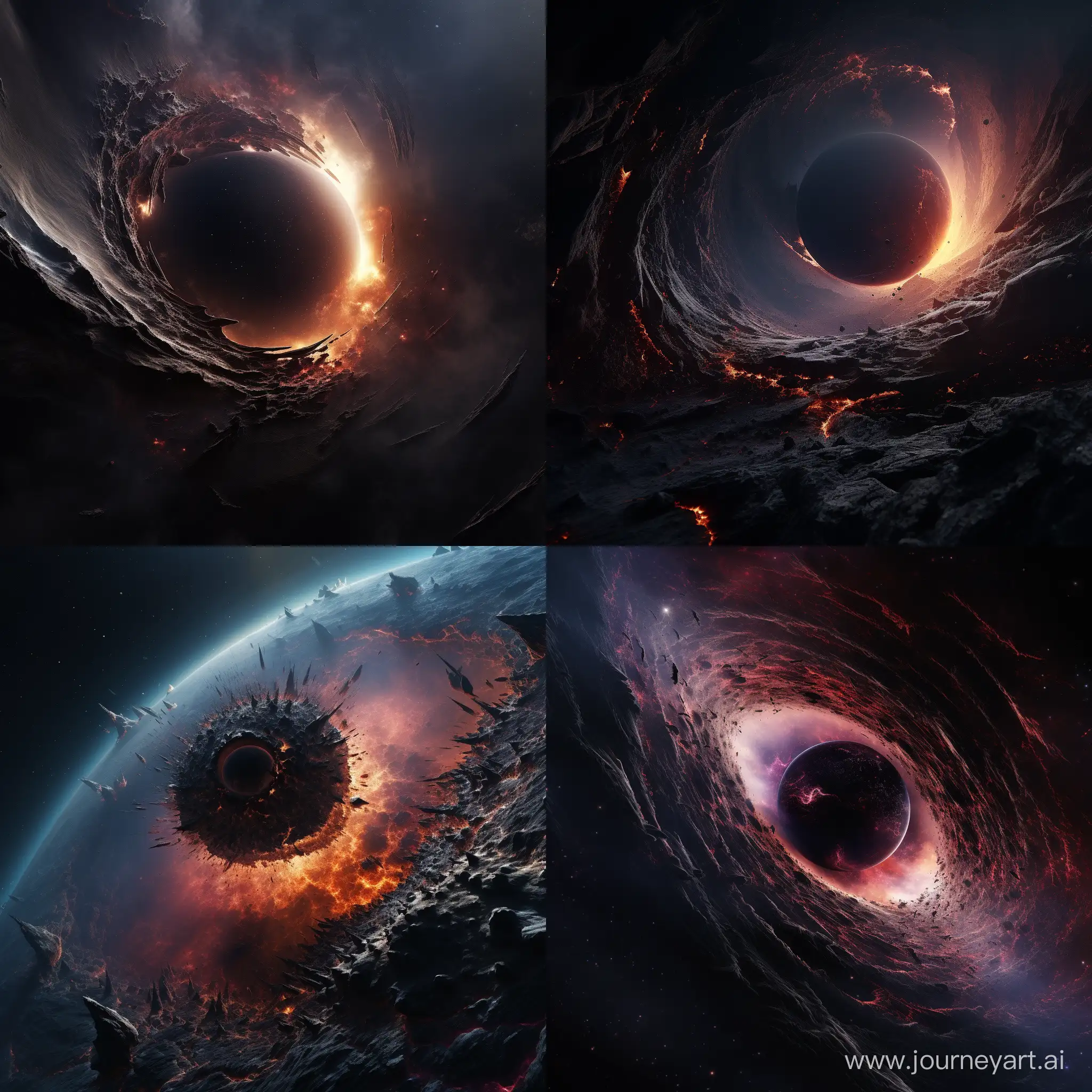 Stunning-8K-Image-Planet-Engulfed-by-a-Celestial-Black-Hole