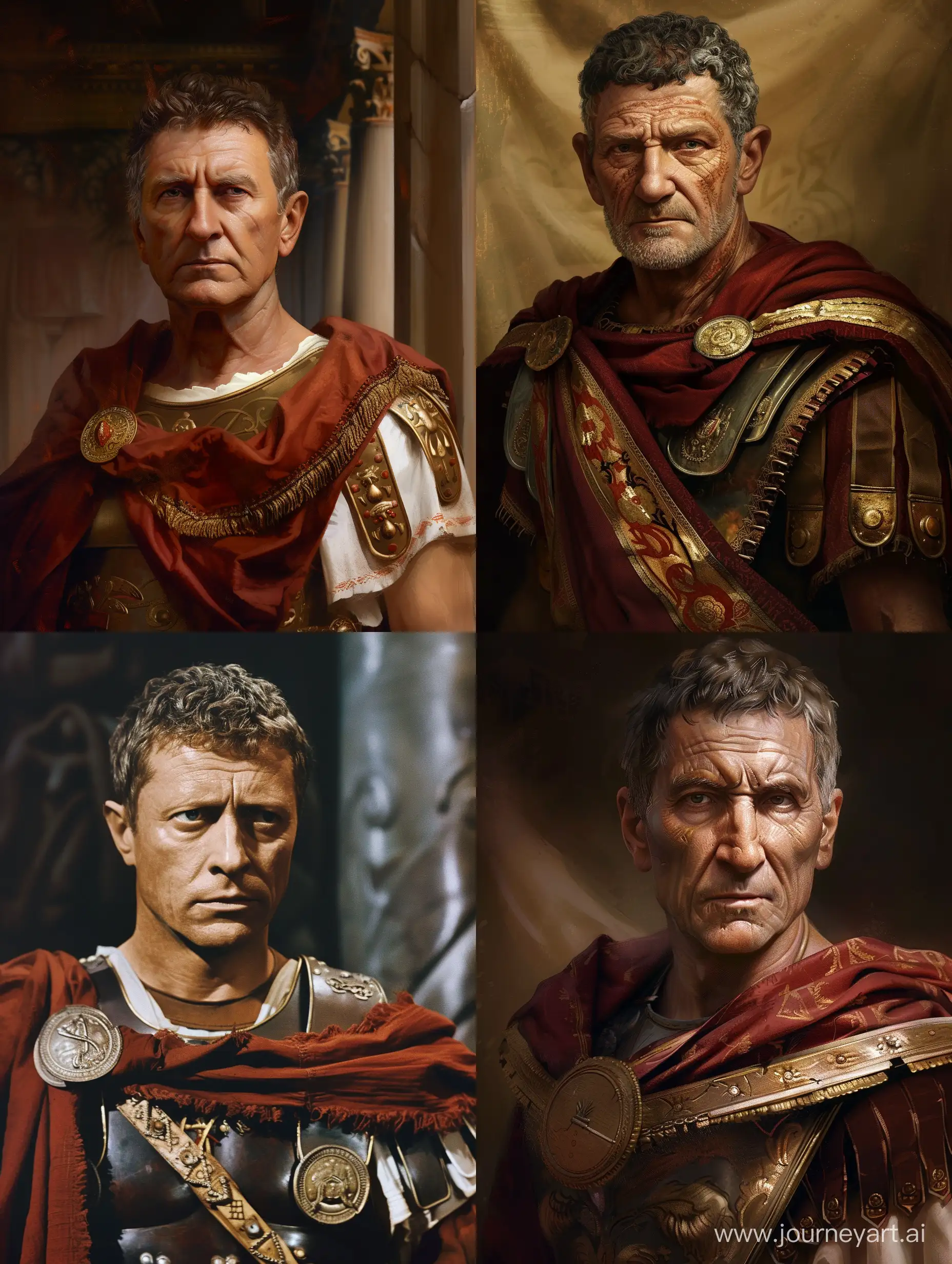 تصویر واقعی از کلودیوس امپراتور روم که بسیار خشن است
