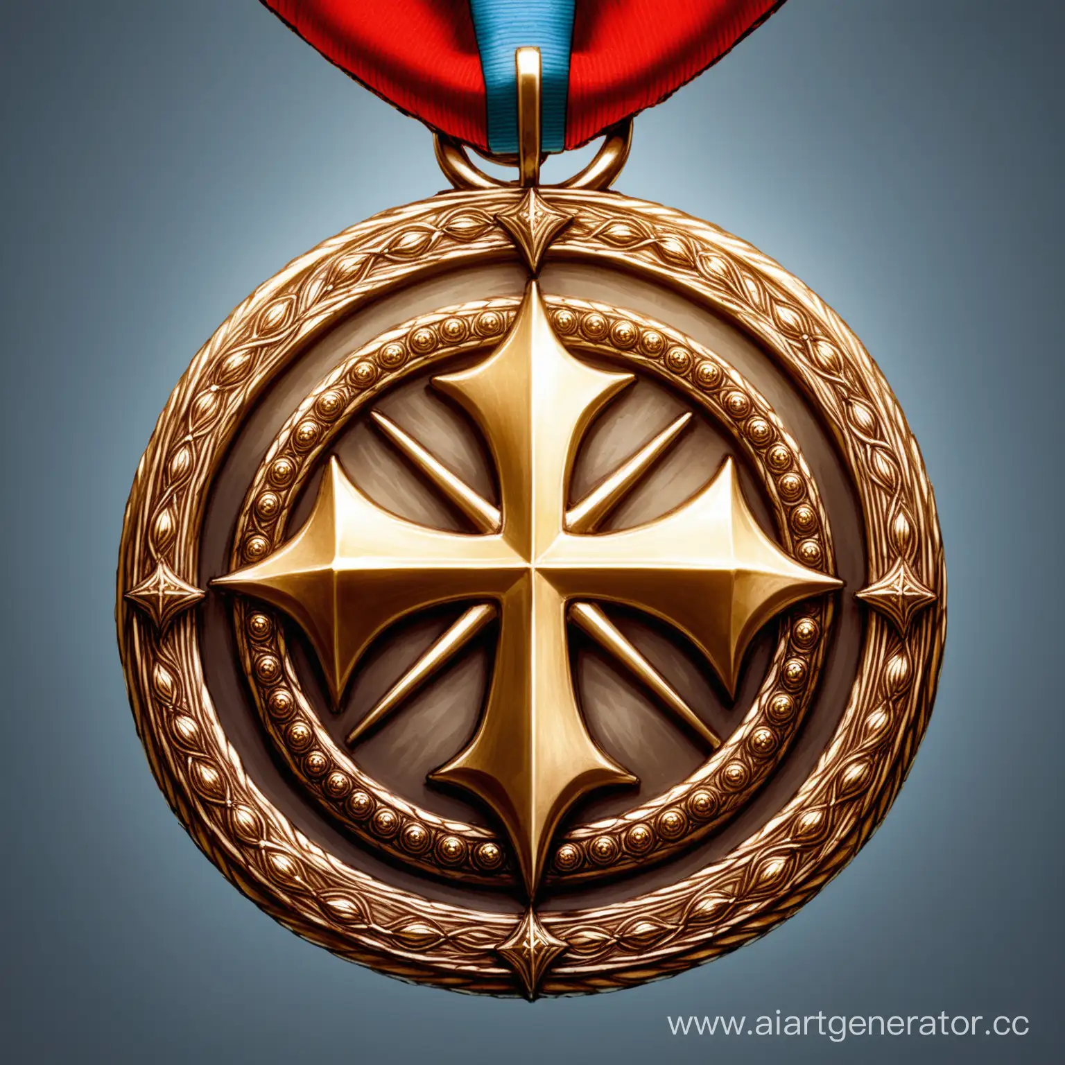 Средневековая медаль