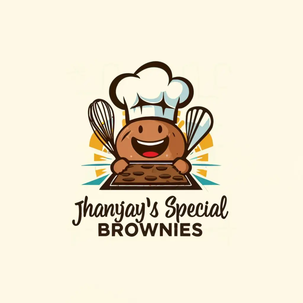 LOGO-Design-For-Jhanjays-Special-Brownies-Tempting-Brownies-on-a-Clear-Background