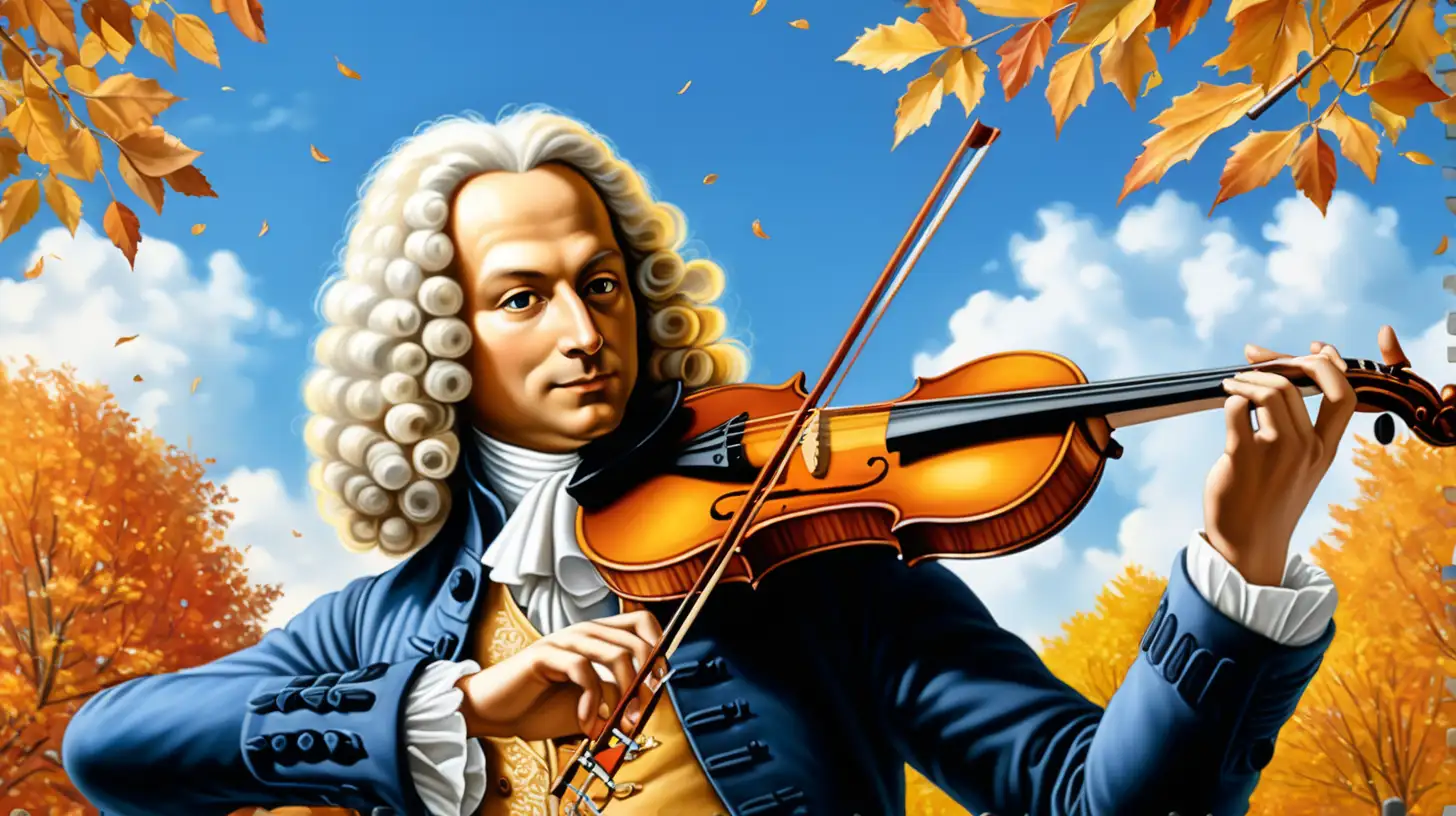 Antonio Vivaldi Embracing Golden Autumn Harmony