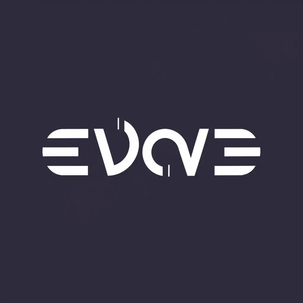 a logo design,with the text "Evolve", main symbol:keys,Moderate,be used in Technology industry,clear background