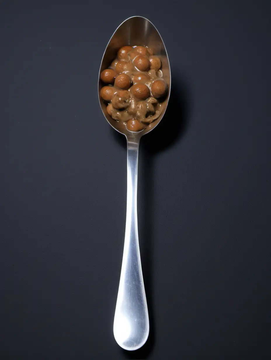 a spoon full of greeve
