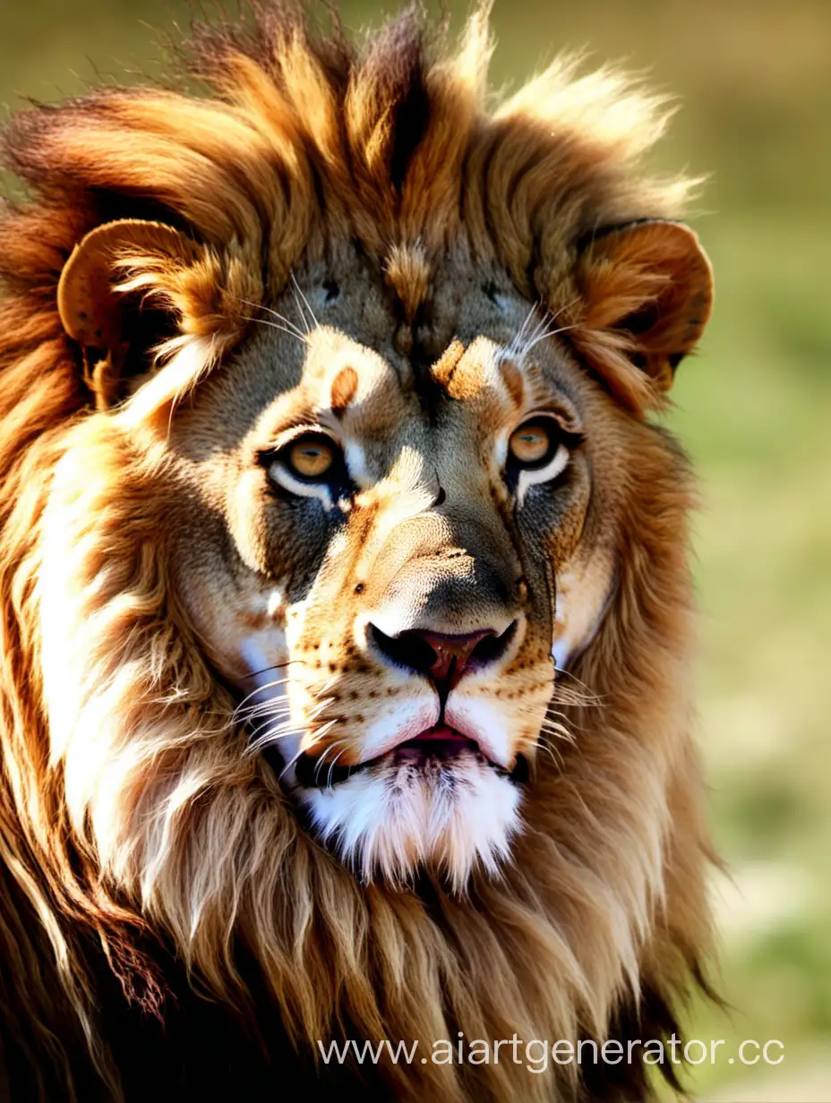 Majestic-Lion-Roaming-Serengeti-Savannah