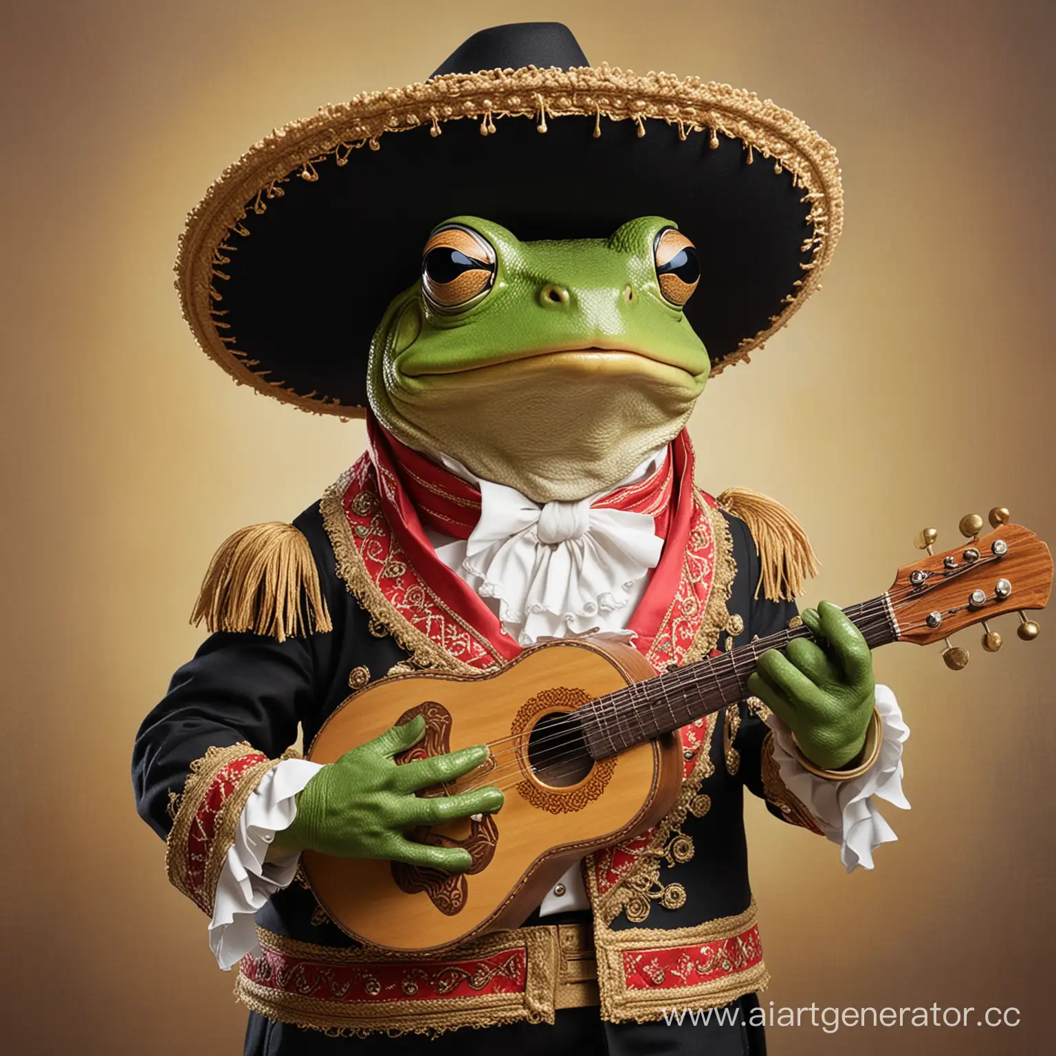 Colorful-Mariachi-Frog-Playing-Musical-Instrument