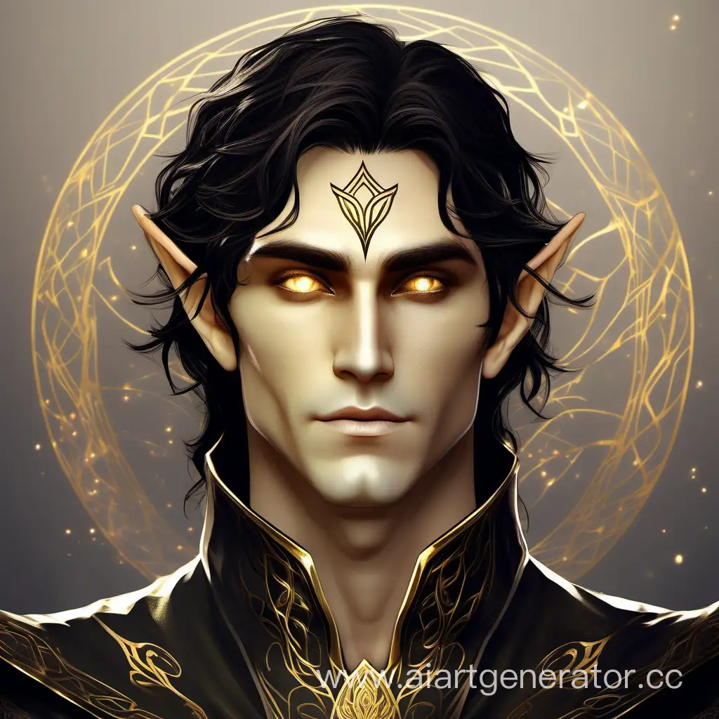 Majestic-Elven-Mage-with-Golden-Eyes-and-Runes