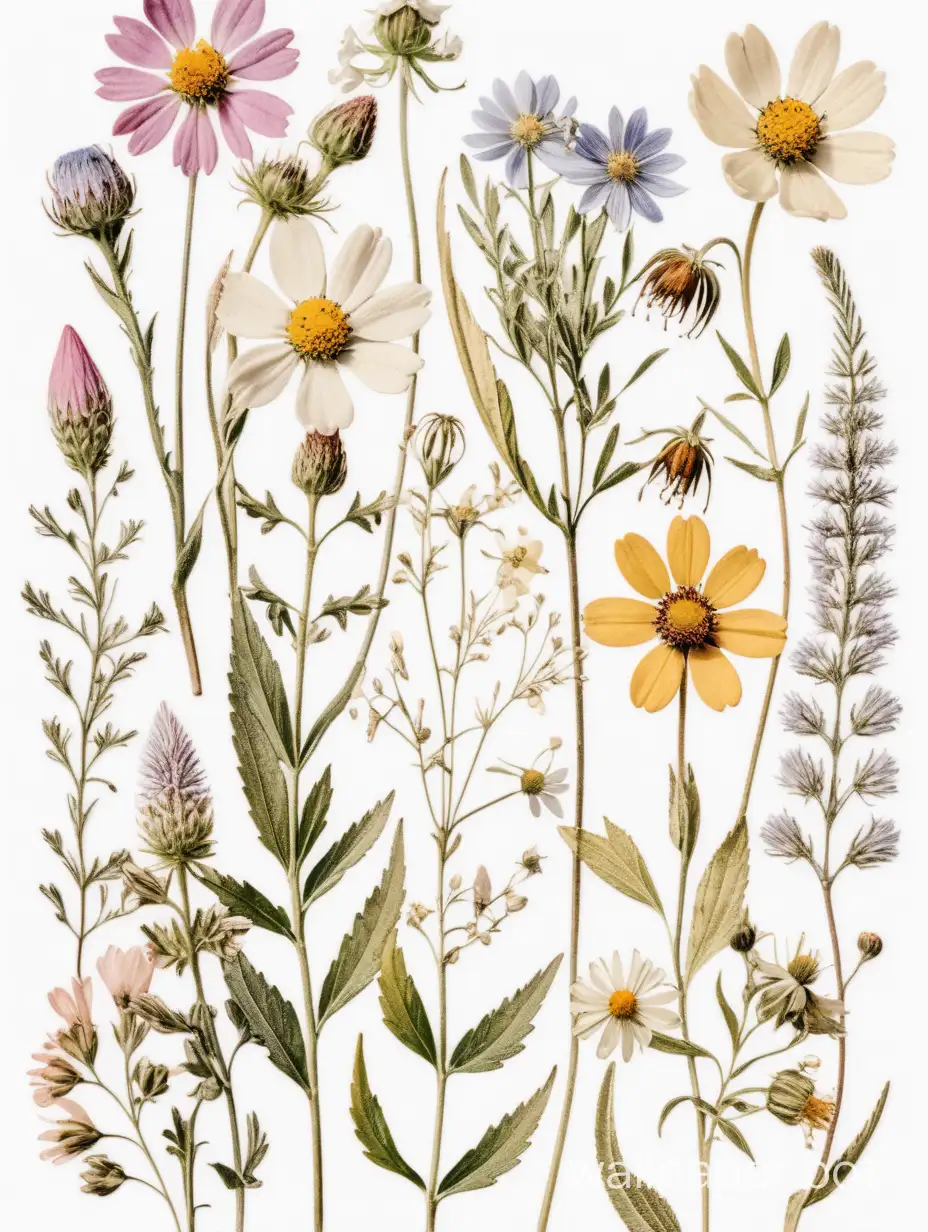 Boho-Wildflowers-Cottagecore-Vintage-Botanical-Tee