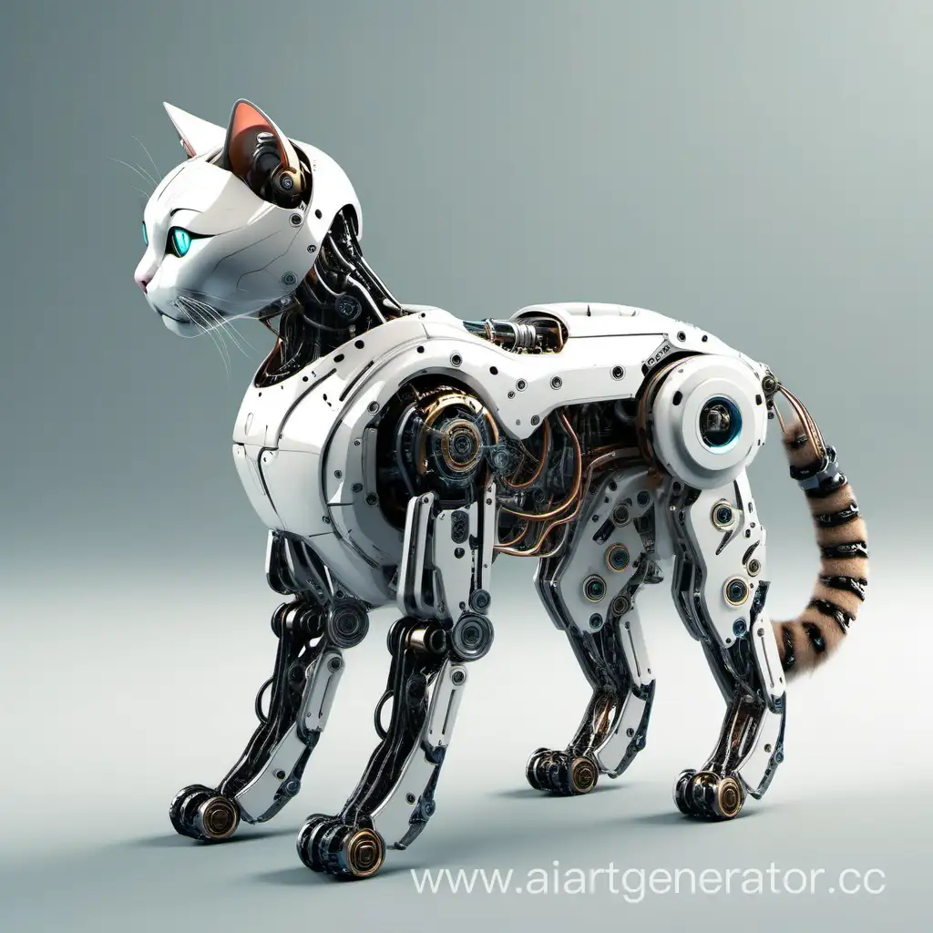 кот роботизированный