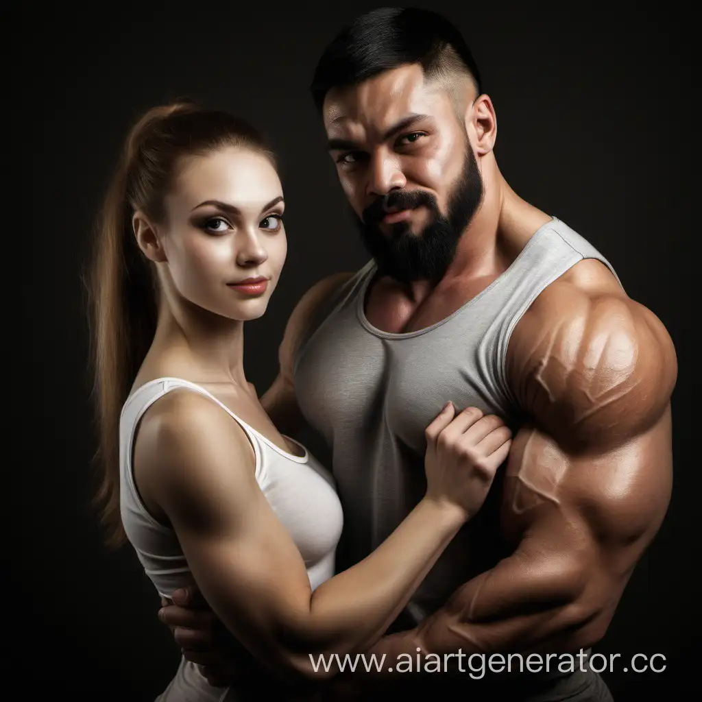 Empowering-Strength-Dynamic-Portrait-of-a-Resilient-Couple