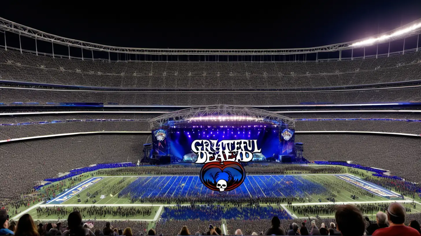 Legendary Performance The Grateful Dead Halftime Show at Allegiant Stadium