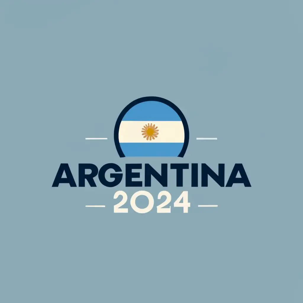 LOGO-Design-For-Argentina-2024-Patriotic-Elegance-with-Flag-and-Map-Fusion