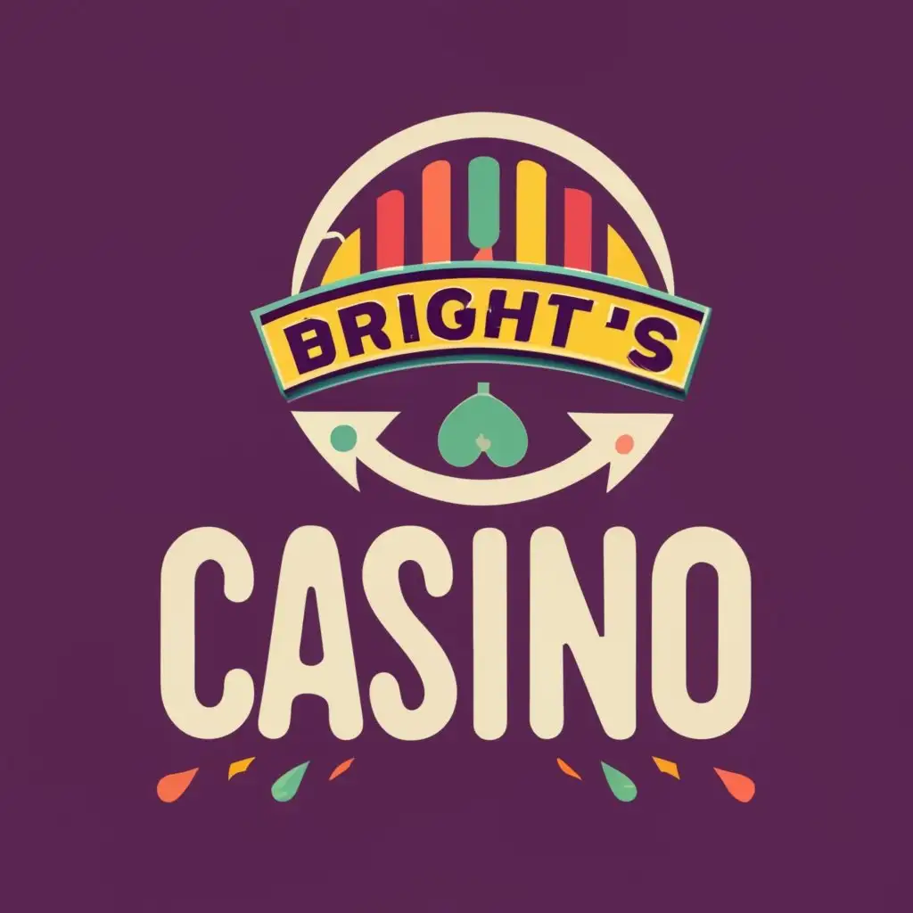 logo, casino, with the text "AMOC Bright's Casino", typography