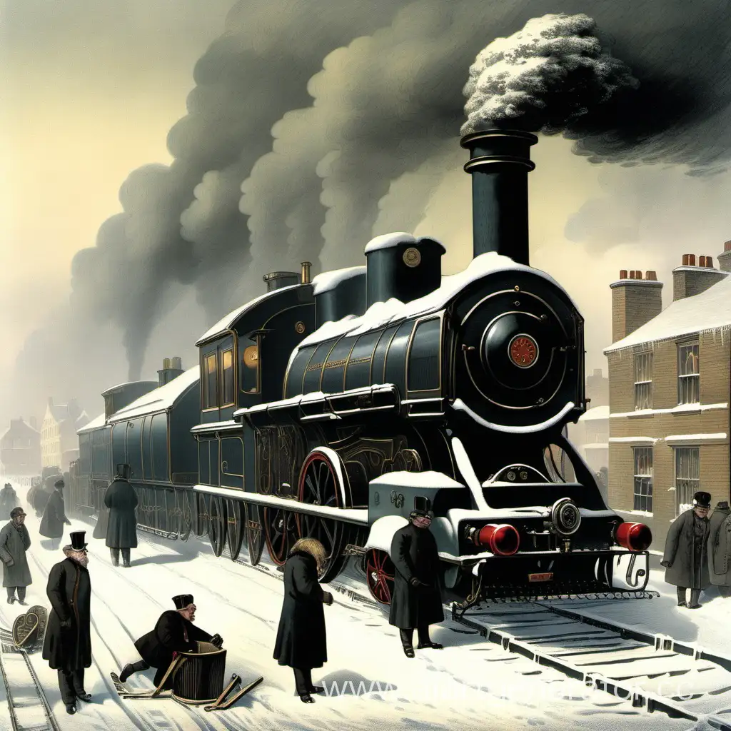 Victorian-Britons-Brave-Blizzard-with-Steam-Engines-and-Automatons