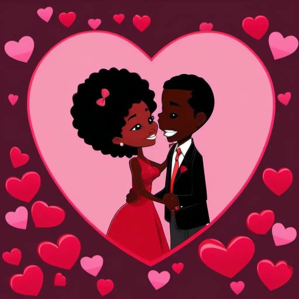 african american valentines day animation