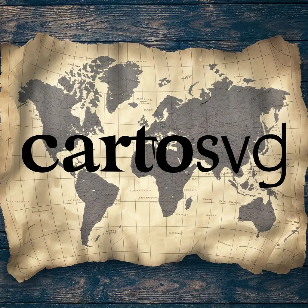 LOGO-Design-For-CartoSVG-Vintage-Map-Typography-for-Travel-Industry