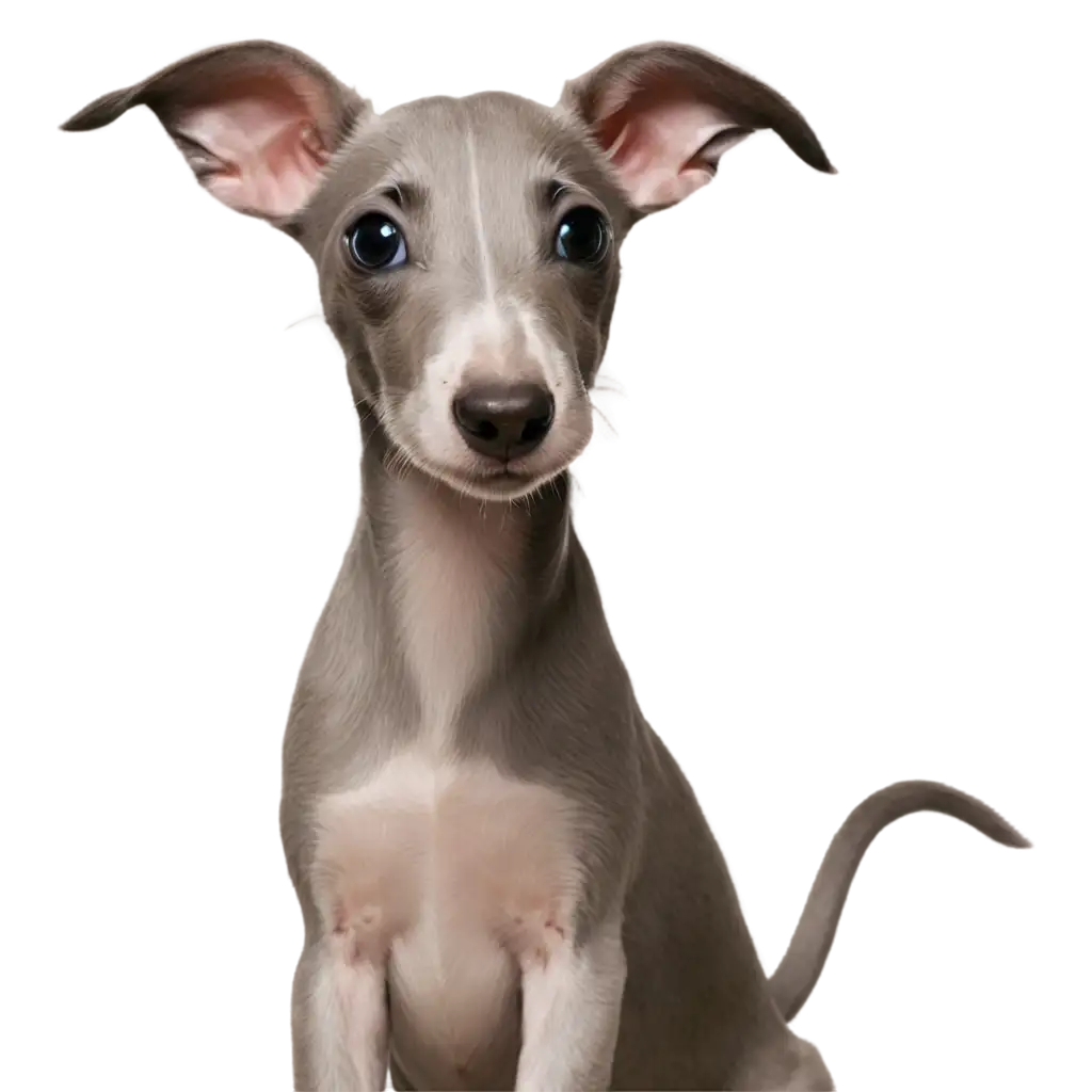Adorable-Happy-Grey-Whippet-Puppy-PNG-Capturing-Joy-in-HighQuality-Format