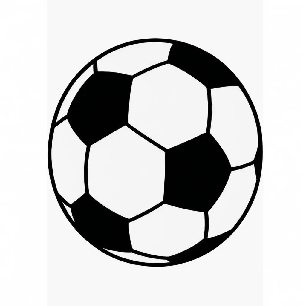 Colorful Soccer Ball Vector Art for Sports Design Projects