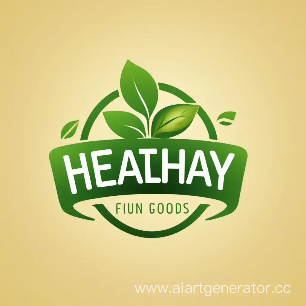 create logo for my site with dietary supplements and healthy goods