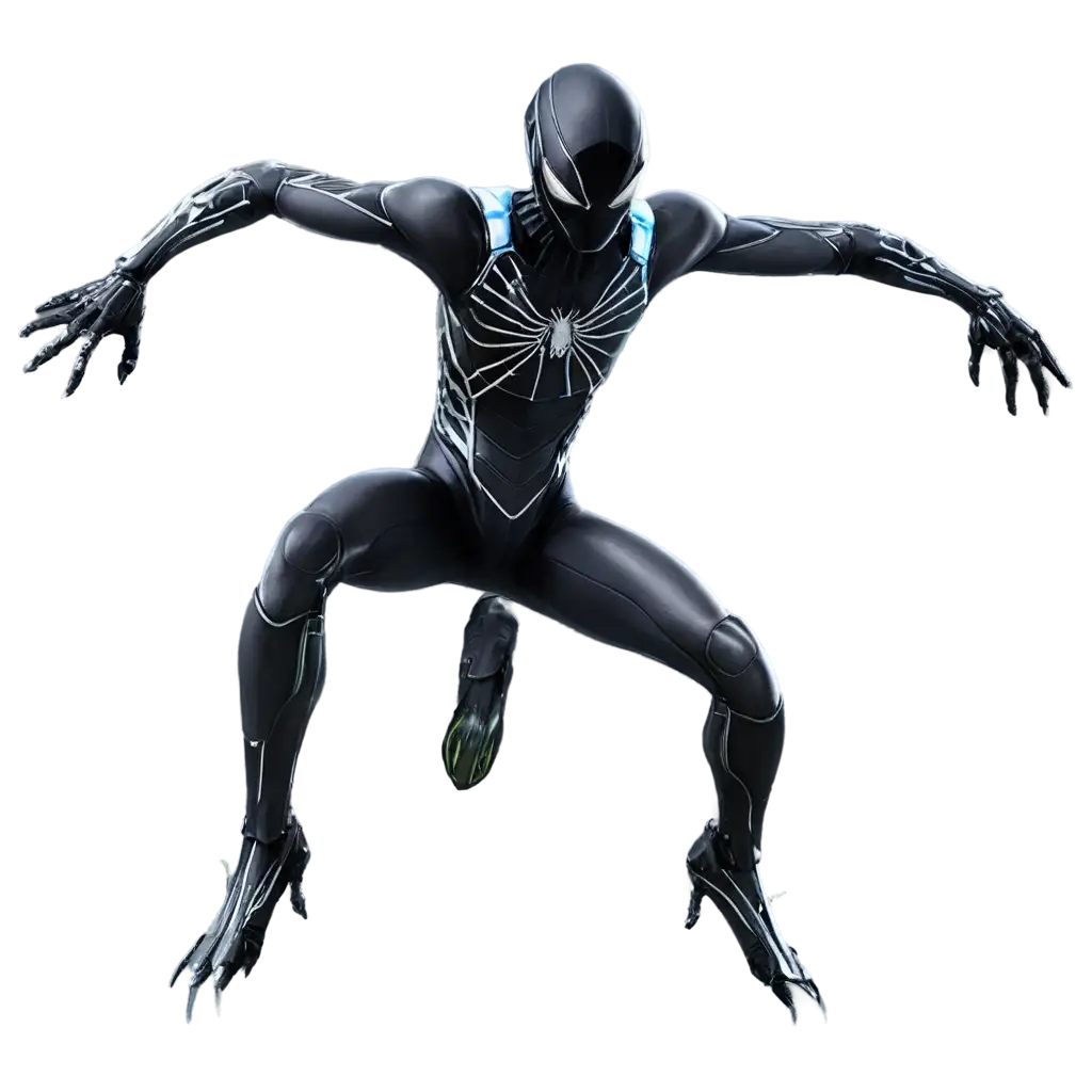 arachnid humanoid in a high-tech suit



