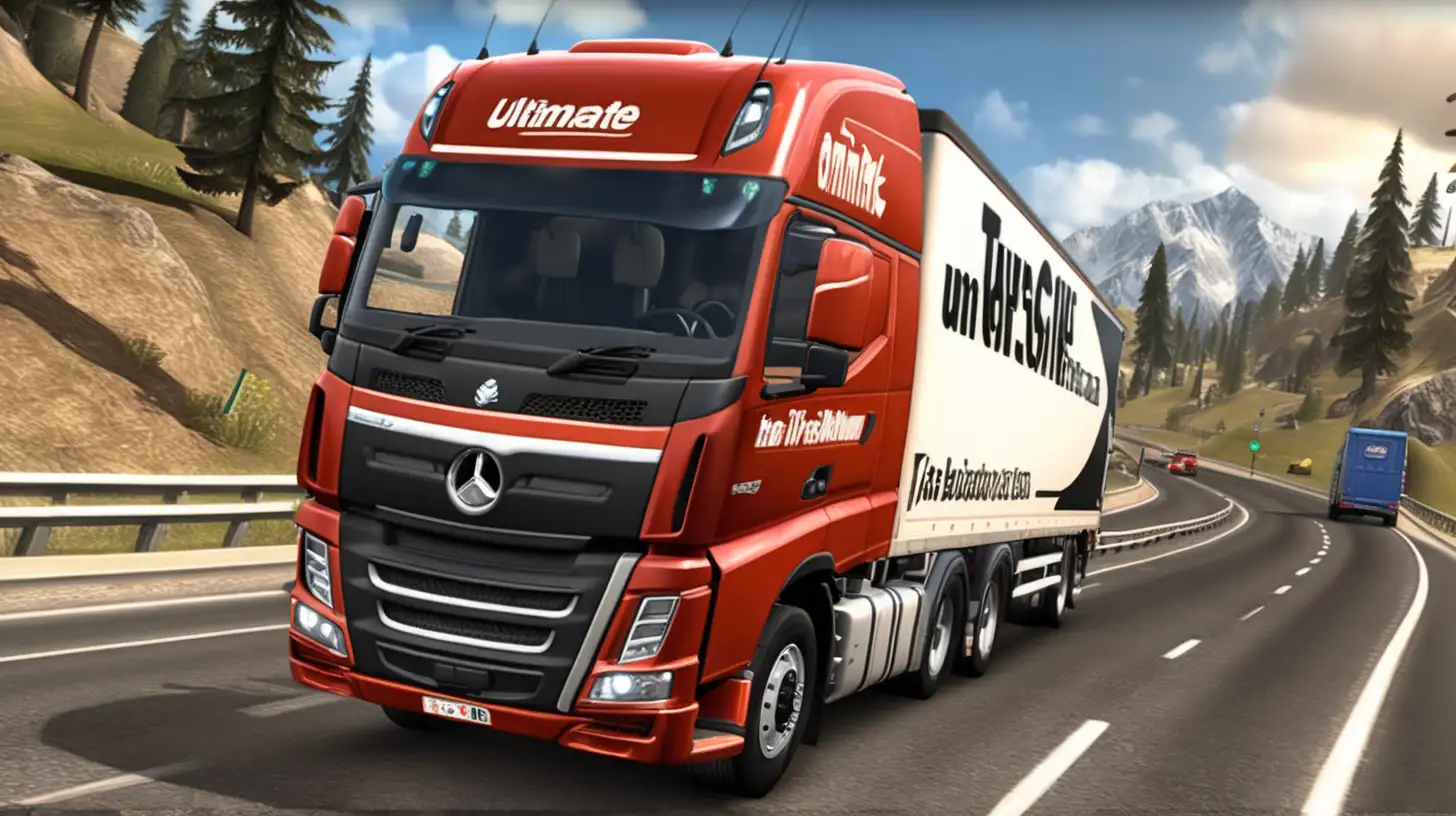 Immersive Truck Driving Simulator Game with Realistic Missions and Business Management