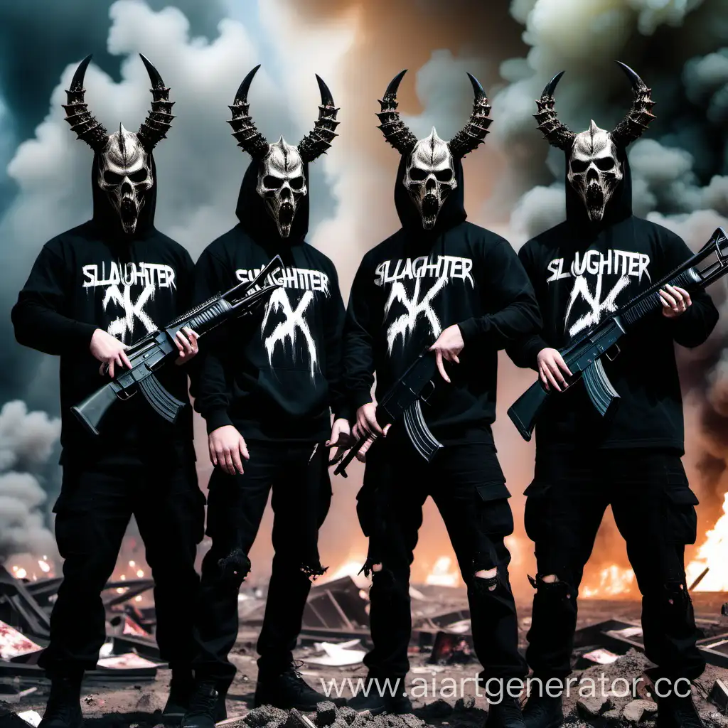 Russian-Deathcore-Band-Amidst-Zombie-Apocalypse-with-AK47s