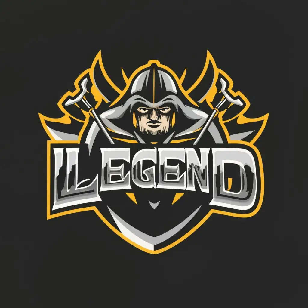 logo, gaming, with the text "Mr Legend", typography, be used in Entertainment industry