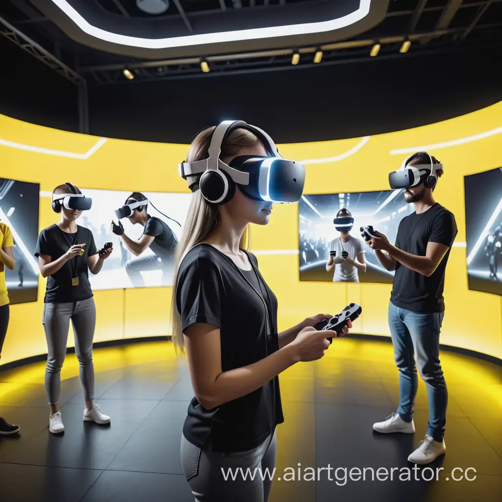 Virtual-Reality-Gaming-in-Yellow-Black-and-White-Tones