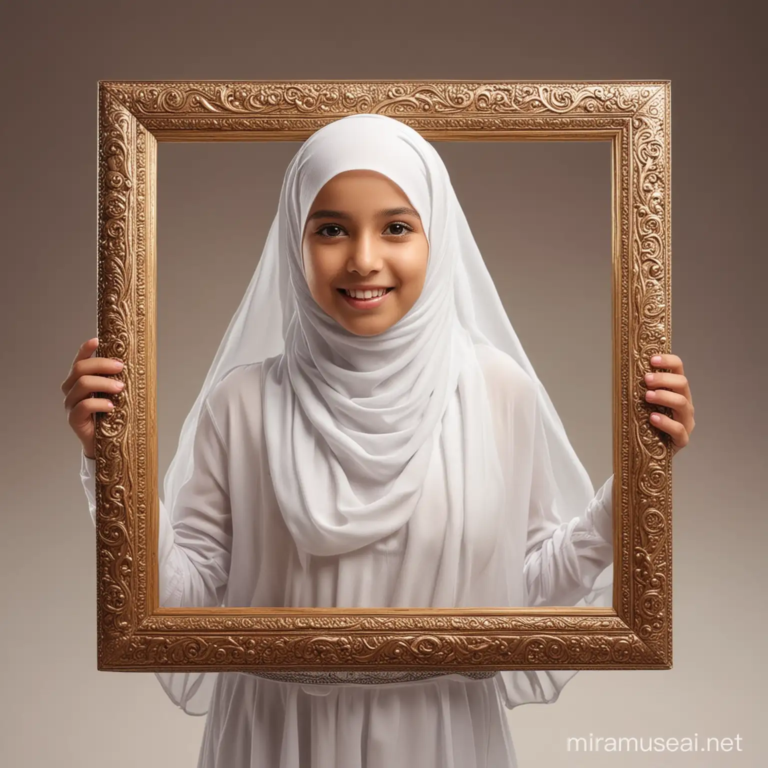  ابعد الكادر قليلا 
فتاة مسلمة جميلة