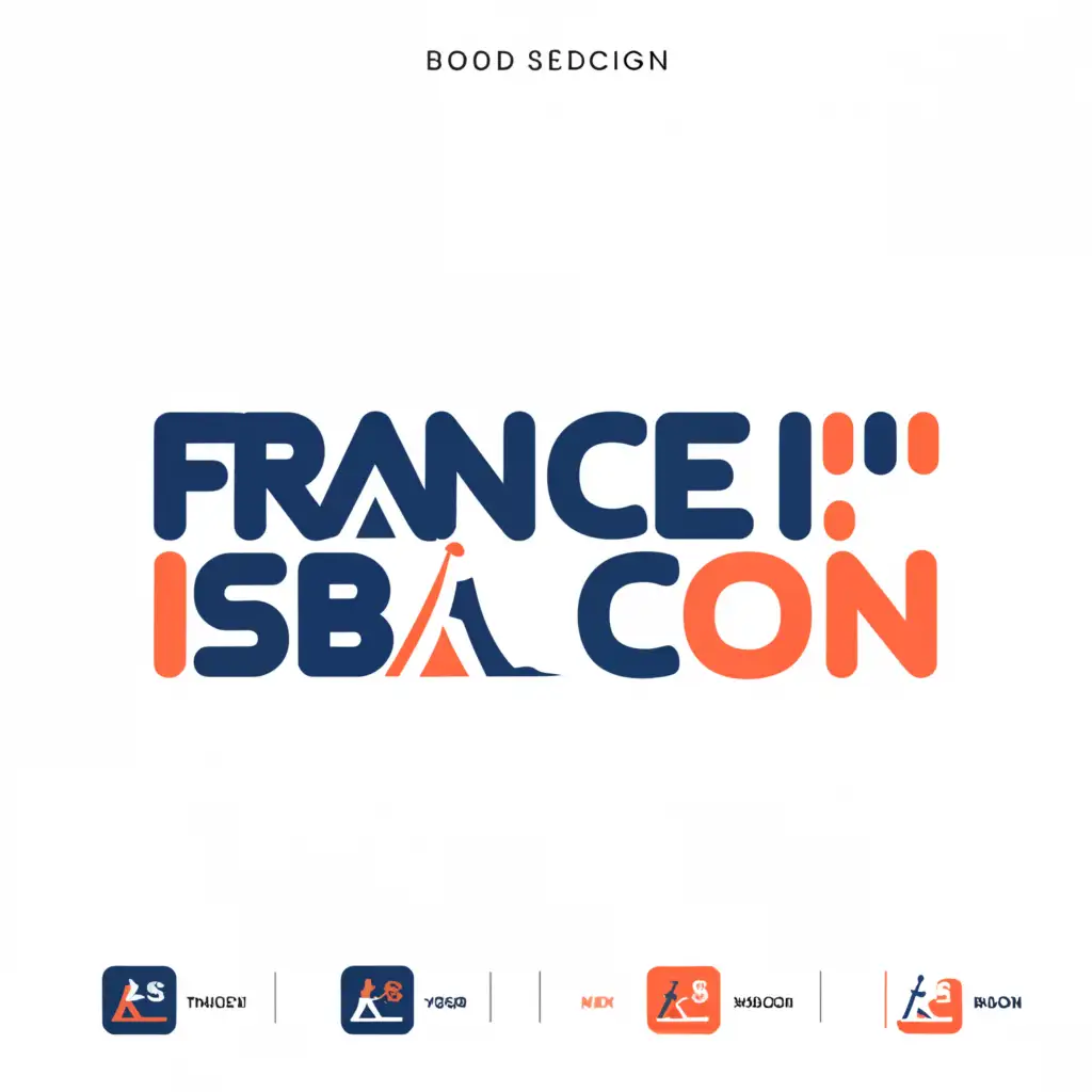 a logo design, with the text 'FranceIsBacon', slugen' Discover Your Next Chapter',main symbol: FranceIsBacon, simple, to be used in education industry, clear background, rectangular, 