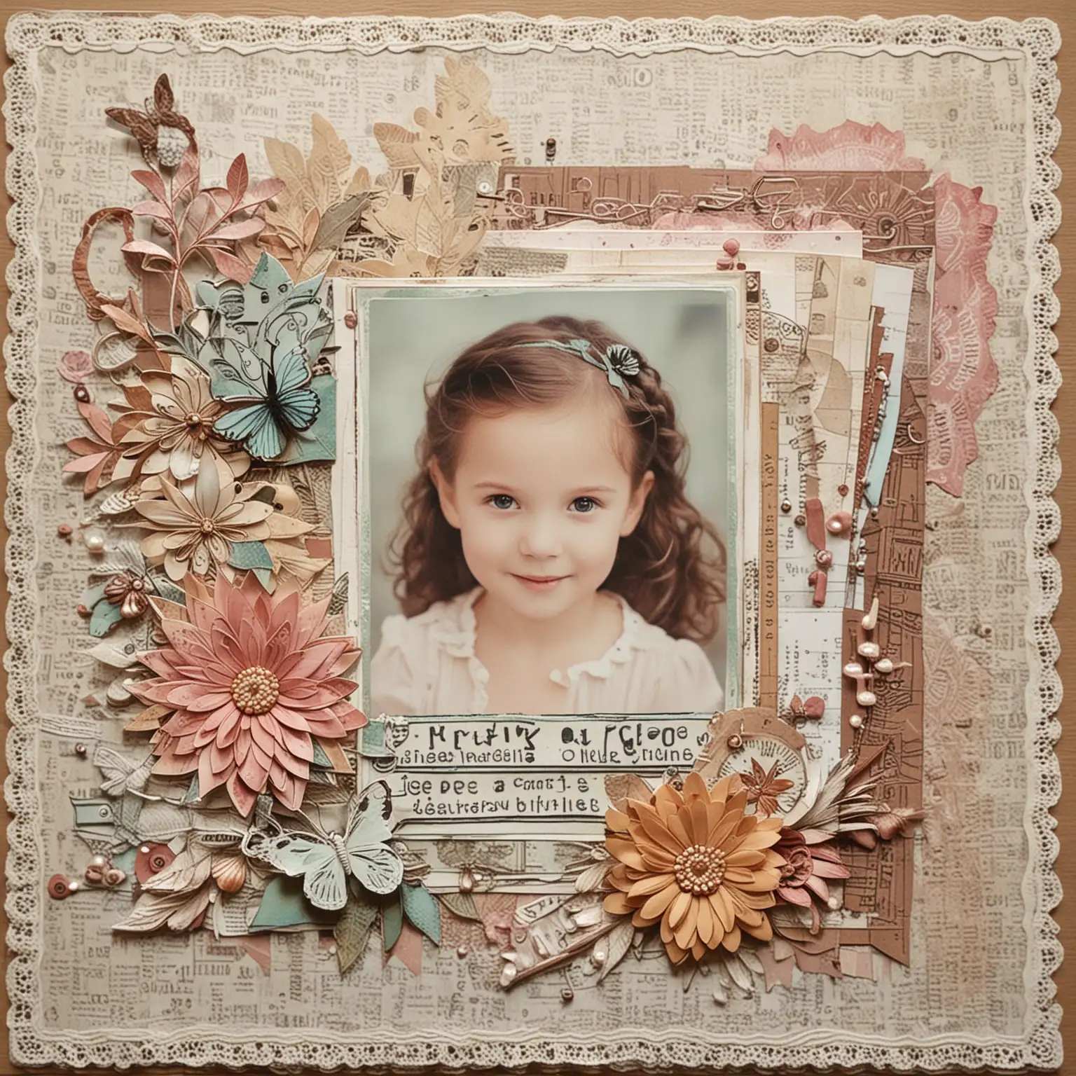 scrapbooking project