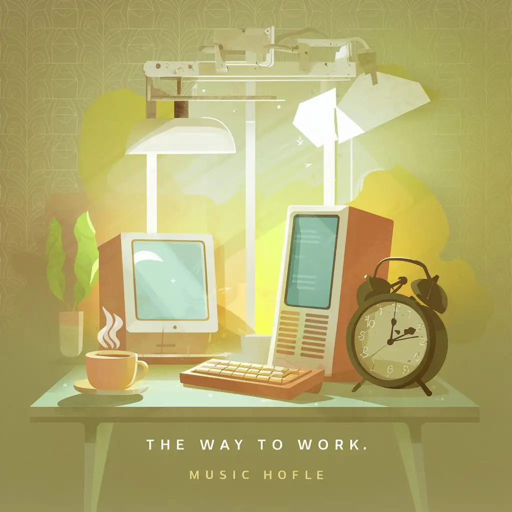 lo fi cover for the music track "the way to work"