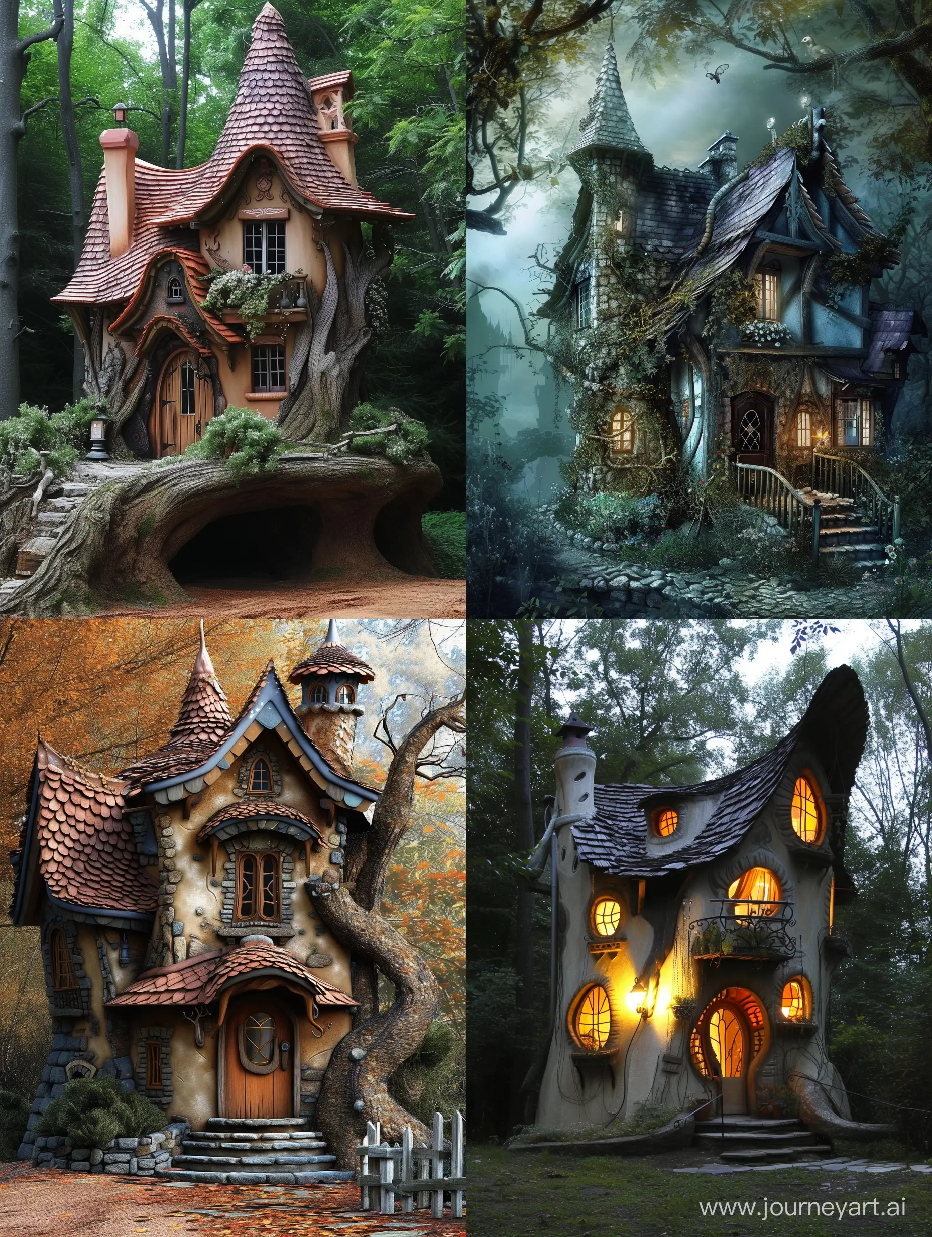 Magical-Enchanted-House-Surrounded-by-Mystical-Aura
