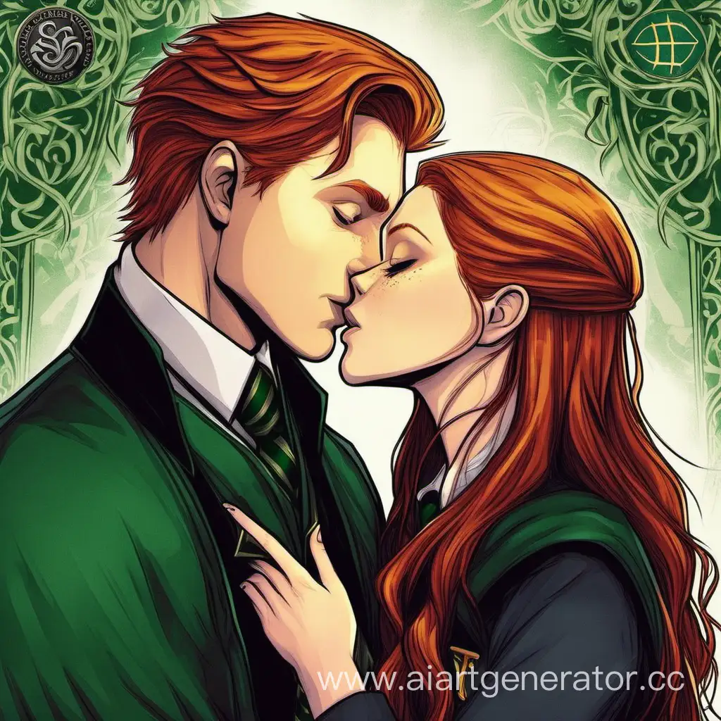 Ginny-Weasley-Kissing-Blaise-Zabini-in-a-Forbidden-Romance