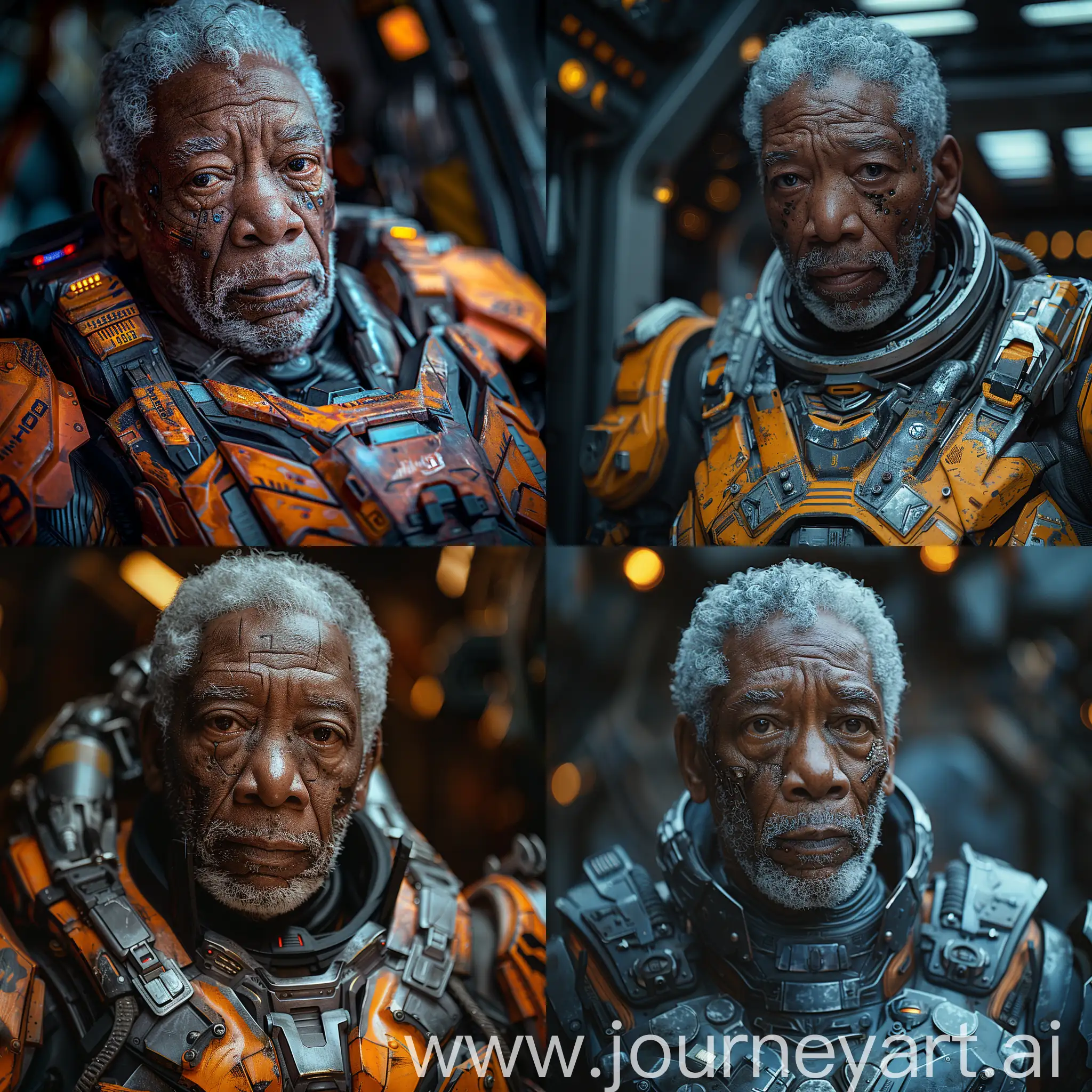 Morgan-Freeman-in-Epic-Mech-Armor-Cinematic-Film-Still