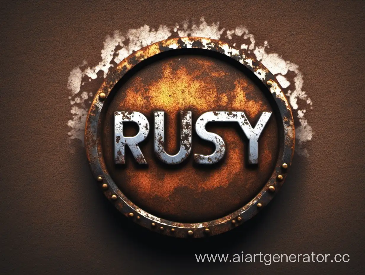 Vintage-Rusty-Button-with-Play-Sign-for-Gaming-Retro-Game-Controller-Icon