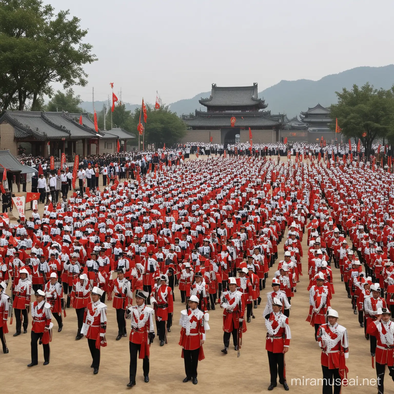 第一师六团双城镇苹果文化旅游节开幕式