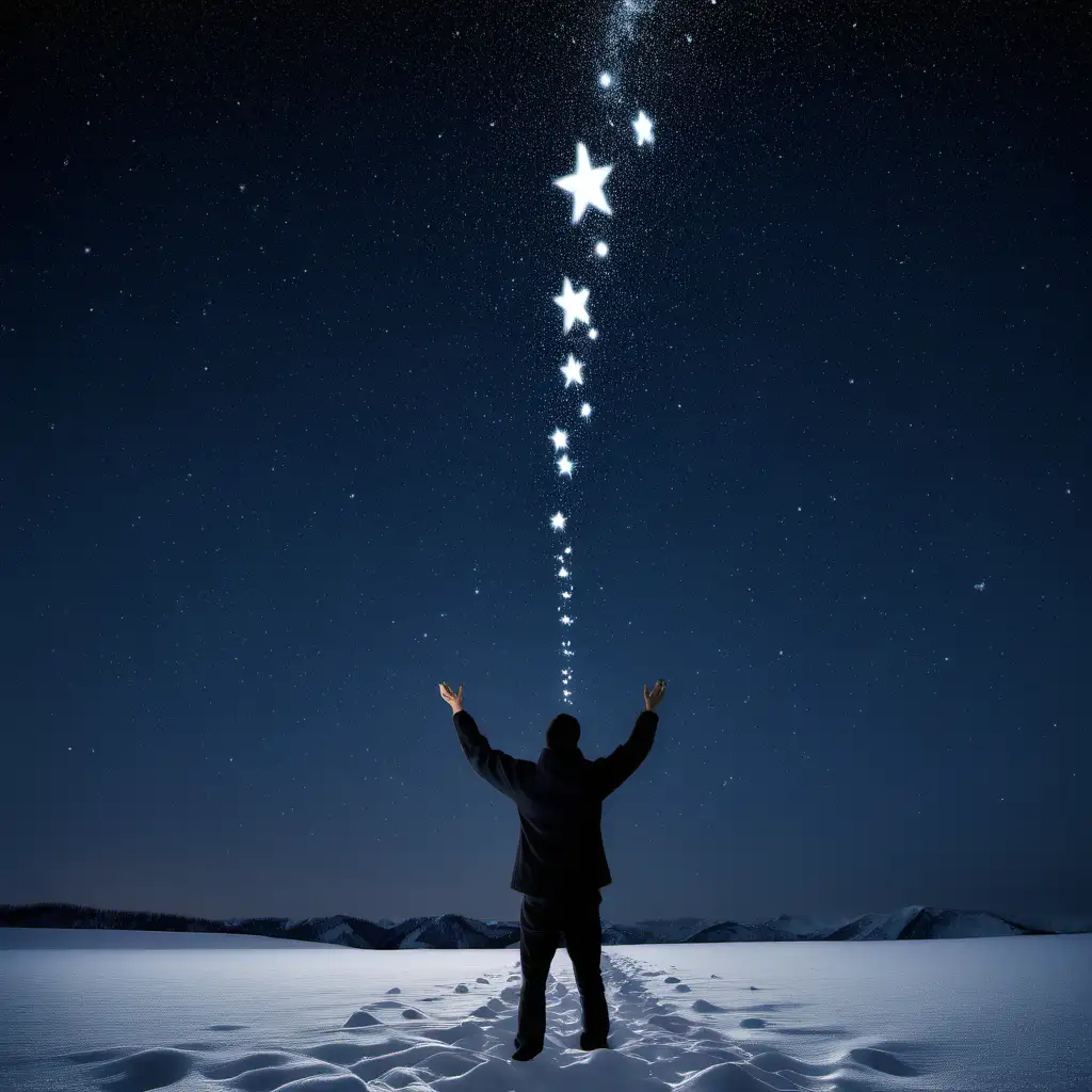 Stargazing in a Winter Wonderland