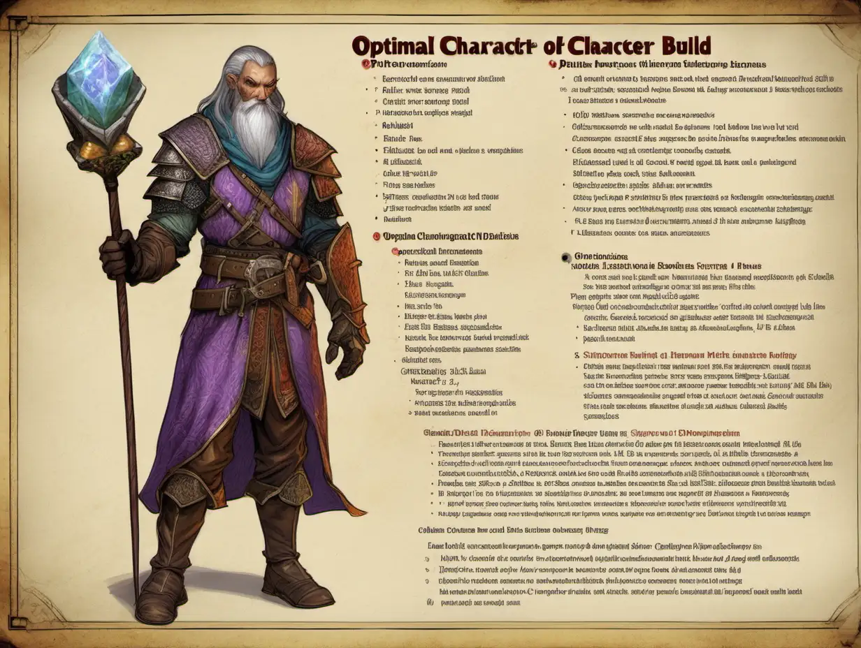 optimal DnD character build