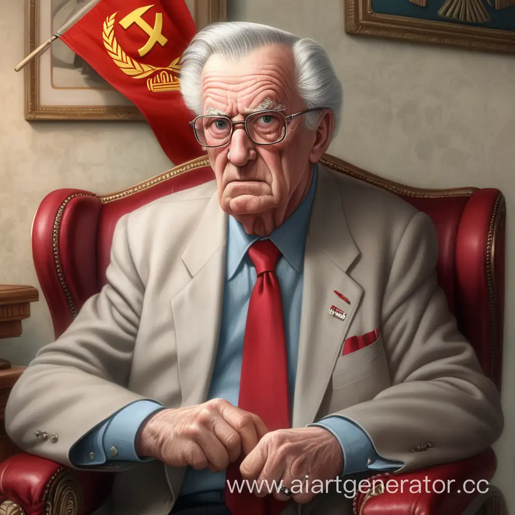 вредный старик консерватор который живёт традициями СССР и не хочет ничего менять