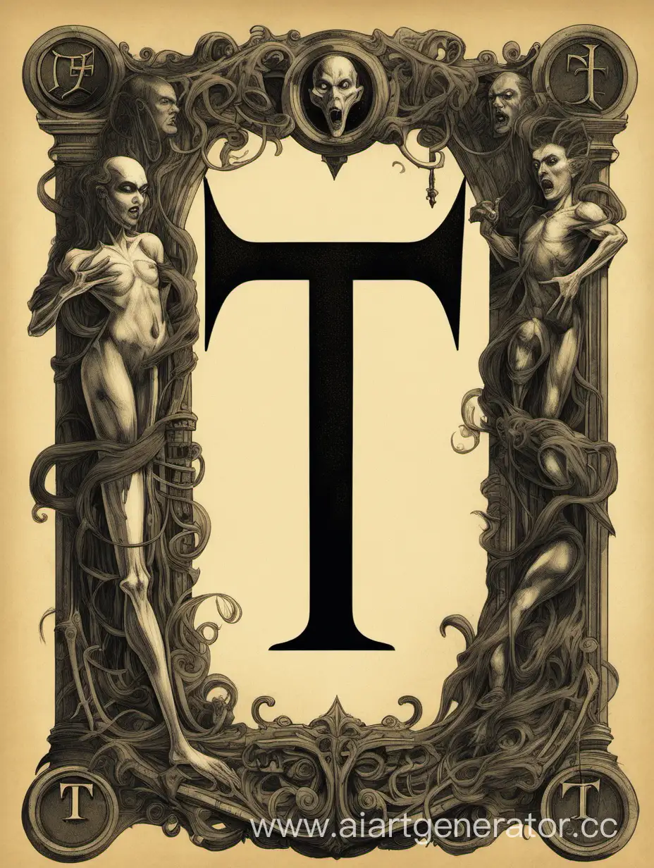 Буква Т, в которой зашифрованы театр и вампиры