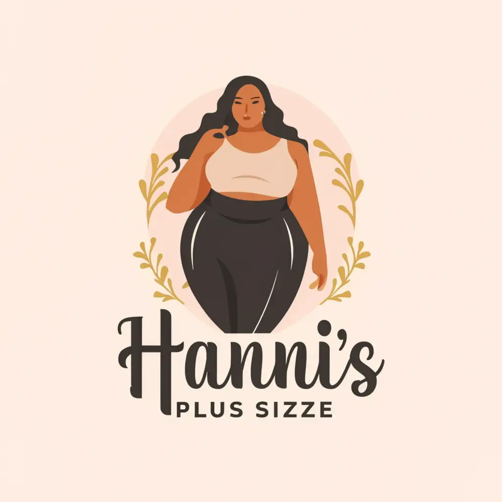 LOGO-Design-for-Hannis-Plus-Size-Celebrating-Beauty-in-Retail