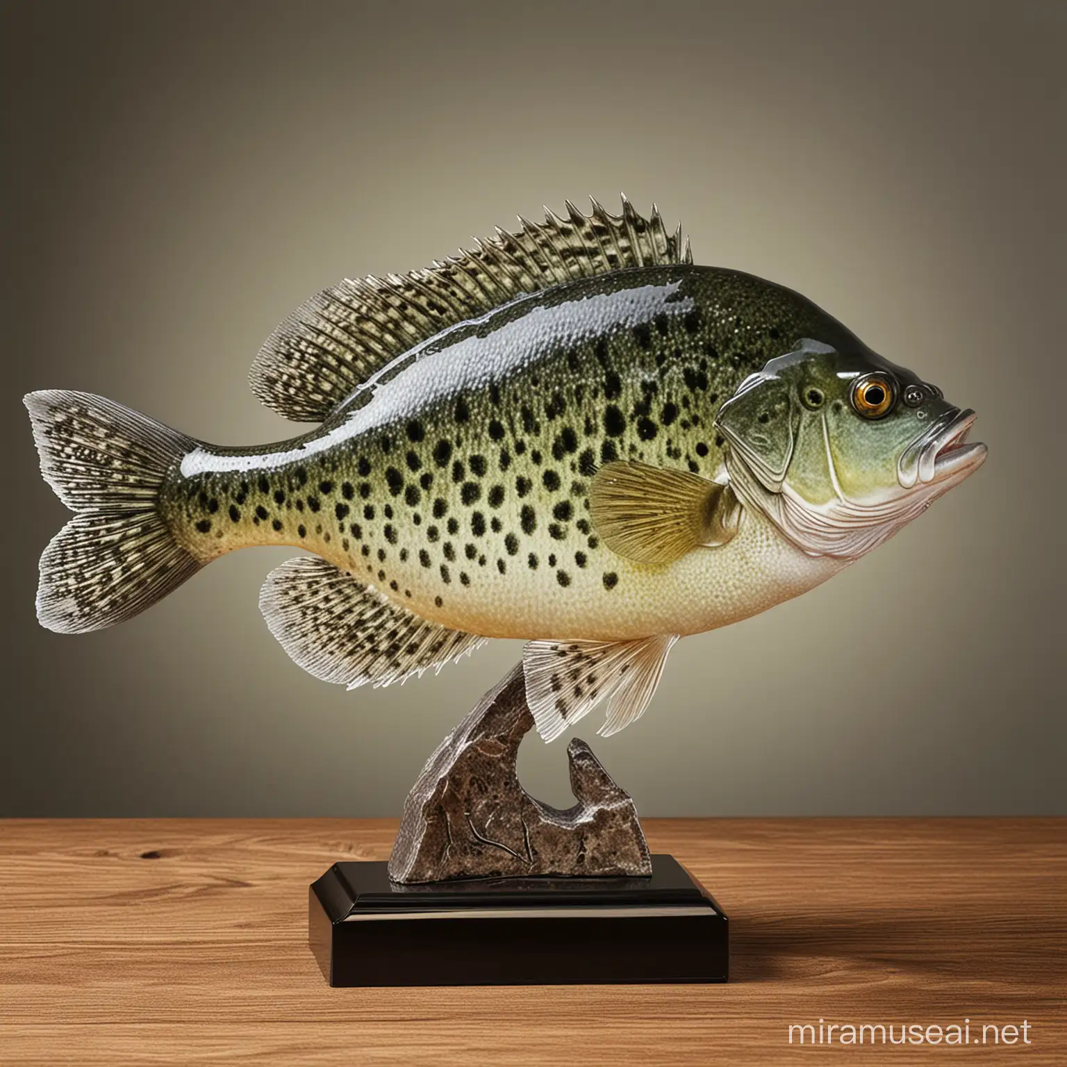 Trophy Crappie Fish Capturing the Majesty of King Rex