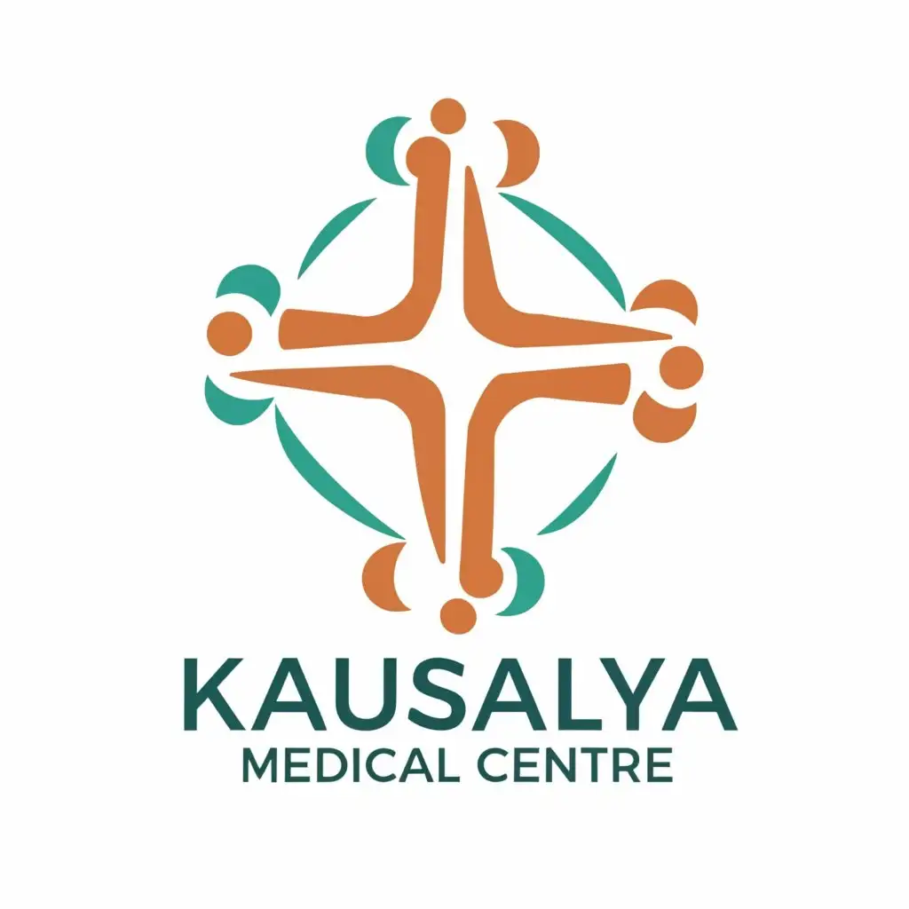 LOGO-Design-for-Kausalya-Medical-Centre-Modern-Medical-Symbol-with-Clean-and-Professional-Aesthetic-for-Dental-and-Healthcare-Industries