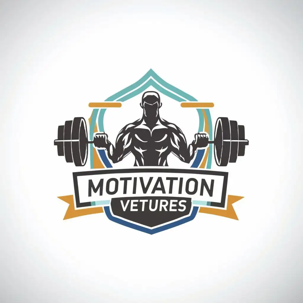 LOGO-Design-For-Motivation-Ventures-Gym-Bold-Typography-for-Sports-Fitness-Industry