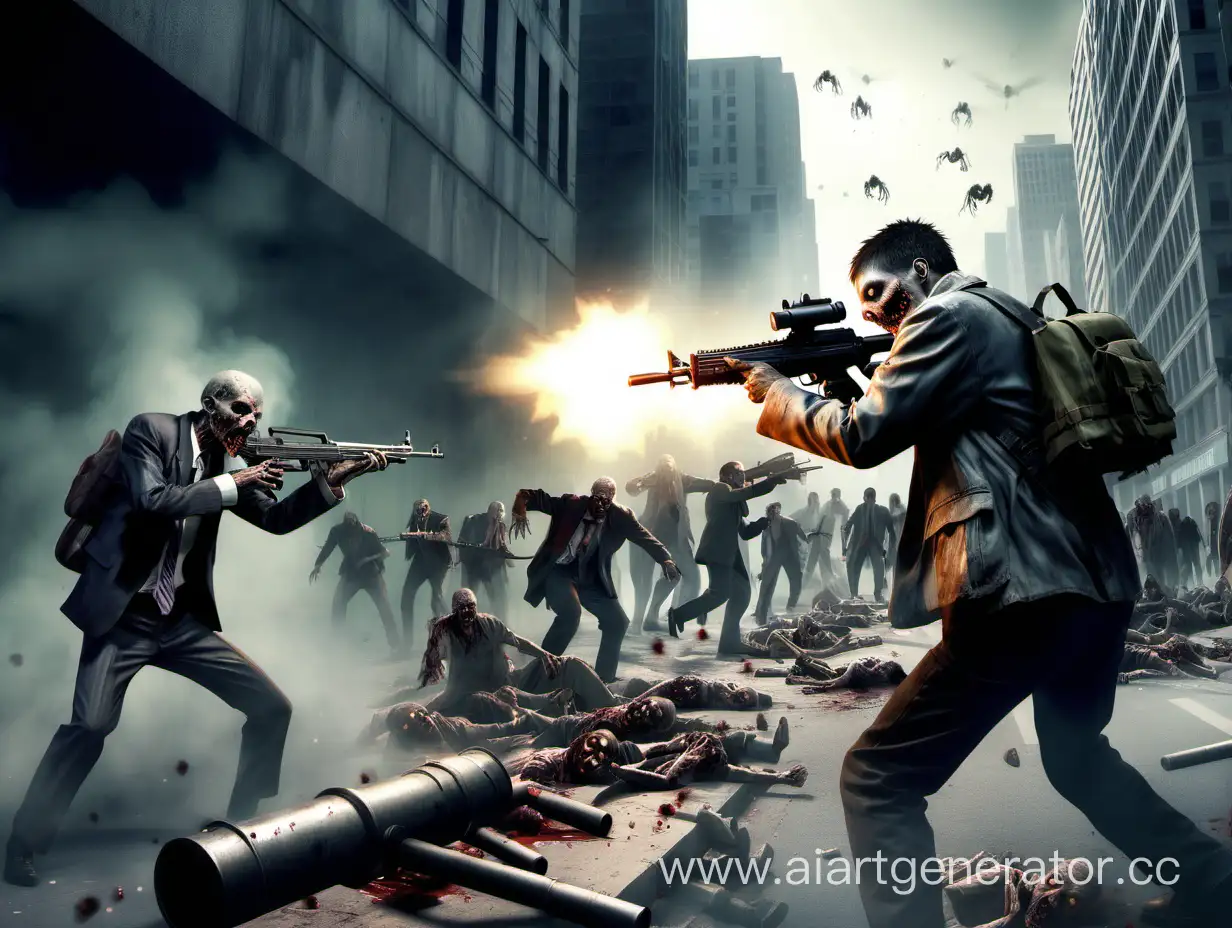 Urban-Apocalypse-Intense-Zombie-Attack-with-Machine-Gun