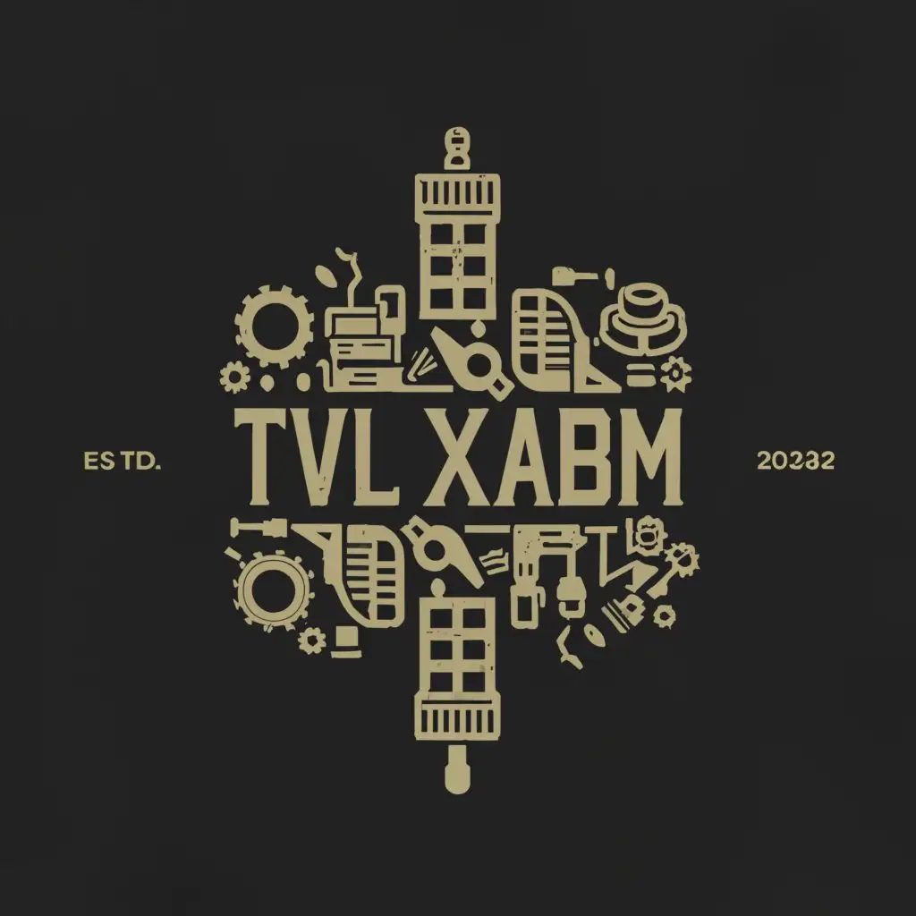 LOGO-Design-For-TVL-X-ABM-Innovative-Fusion-of-Cooking-Towers-Gears-and-Tools