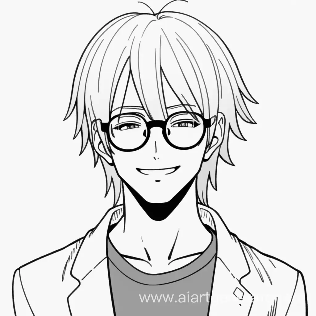 Anime-Character-with-White-Hair-and-Glasses-Smiling