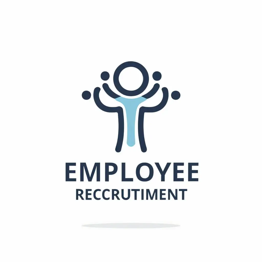 a logo design,with the text "employee recruitment", main symbol:person,Moderate,clear background