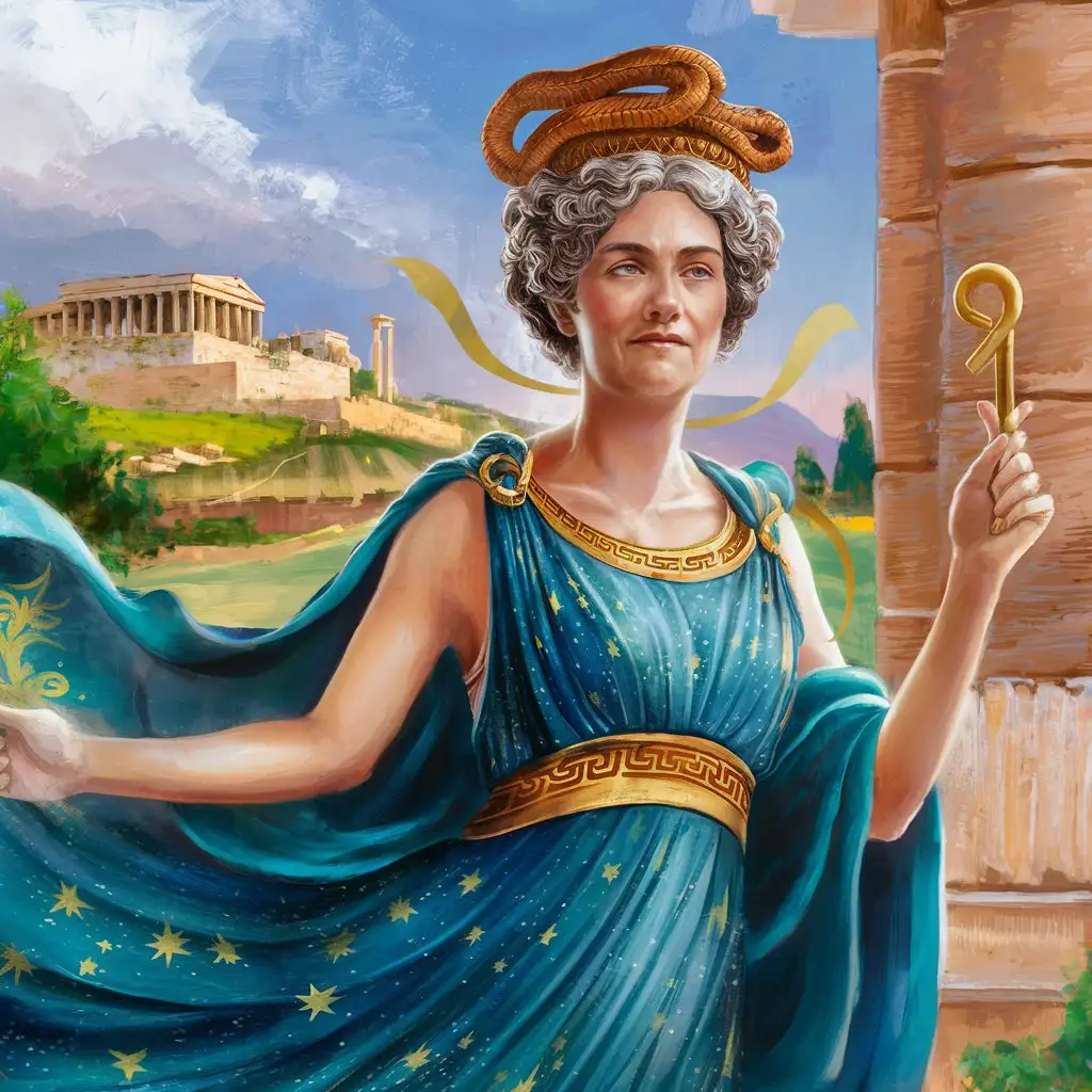 Ancient-Greek-Goddess-of-Wisdom-Metis-Artwork